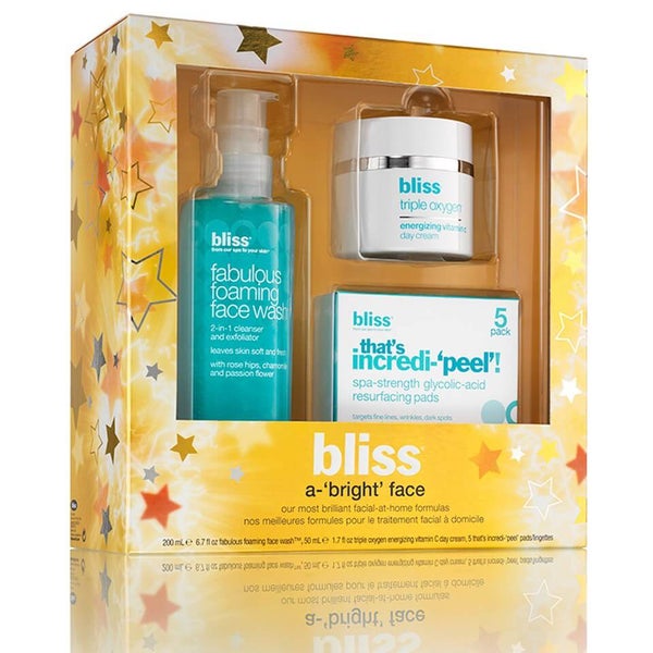 Bliss A-Bright Face Gift Set (Worth £72.30)