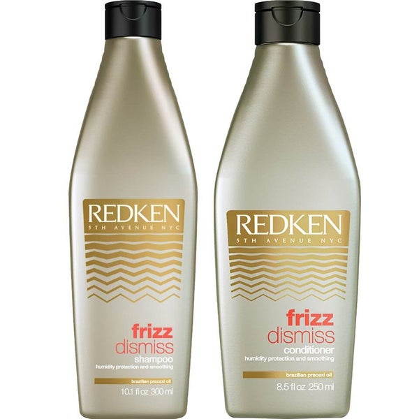 Redken Frizz Dismiss Shampoo and Conditioner -shampoo ja hoitoaine