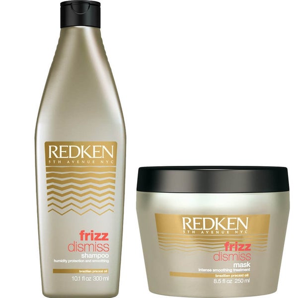 Redken Frizz Dismiss Shampoo and Mask -shampoo ja hiusnaamio