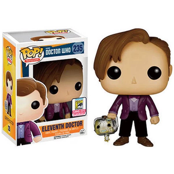 Doctor Who 11th Doctor With Cyberman Head SDCC Exclusive Pop! Vinyl Figure