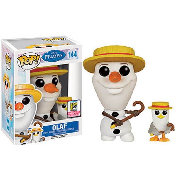 Disney Frozen Barber Olaf With Seagull SDCC Exclusive Funko Pop! Figuur
