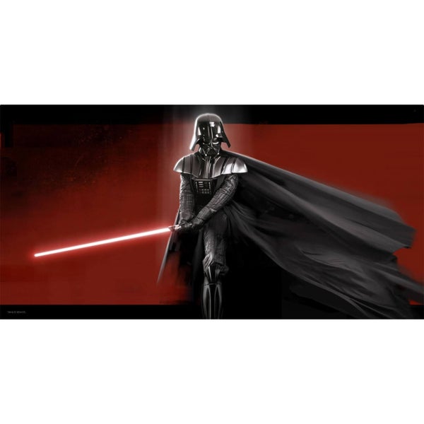 Star Wars Glass Poster - Darth Vader (50 x 25cm)