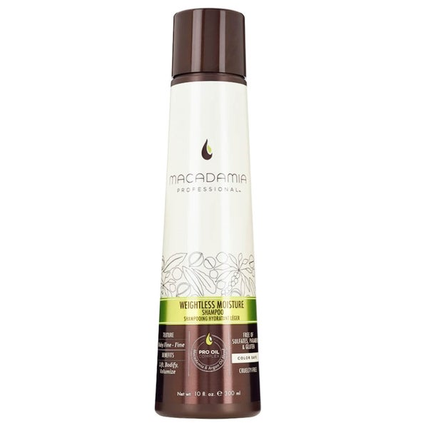 Macadamia Weightless Moisture Shampoo (300ml) lookfantastic Singapore