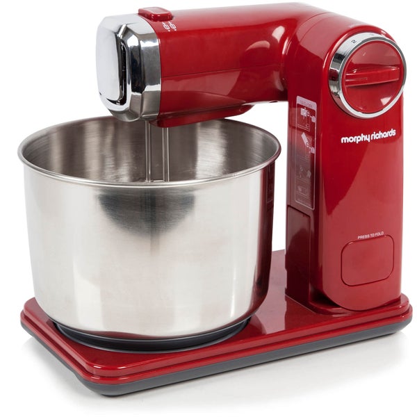 Morphy Richards 400403 Folding Stand Mixer - Red