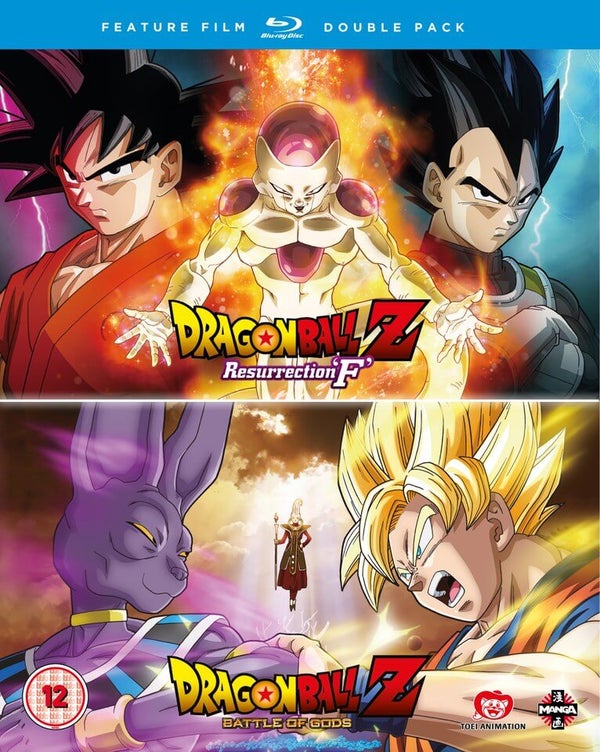Dragon Ball Z The Movie Double Pack: Battle Of Gods / Resurrection of F