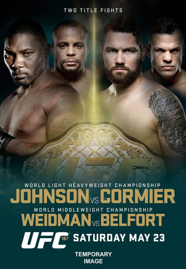 UFC 187 - Johnson vs. Cormier - 2 Disc Extended Edition
