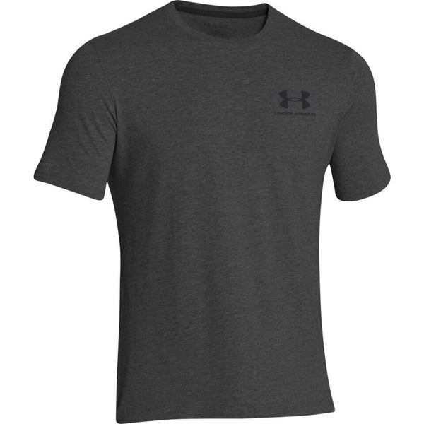 Under Armour Men's Sportstyle Left Chest Logo T-Shirt - Dark Grey