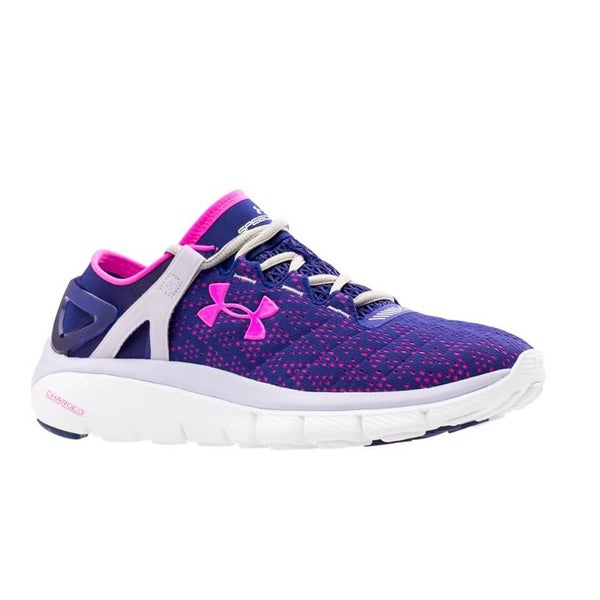 Under Armour Women's Speedform Fortis Running Shoes - Purple/Grey/Pink