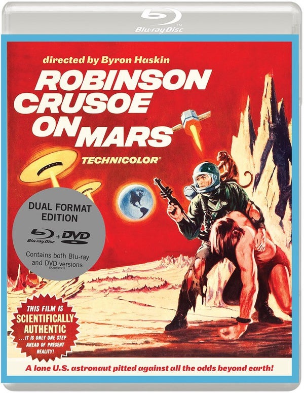 Robinson Crusoe On Mars - Dual Format (Inclusief DVD)