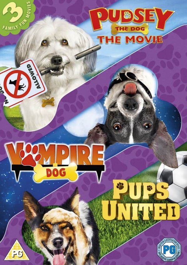 Dogs Triple (Pudsey, Pups United and Vampire Dog)