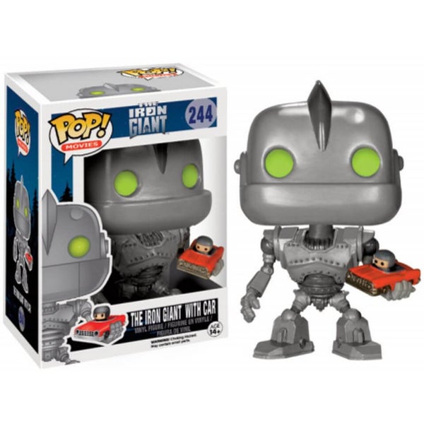 The Iron Giant with Car Pop! Vinyl Figure