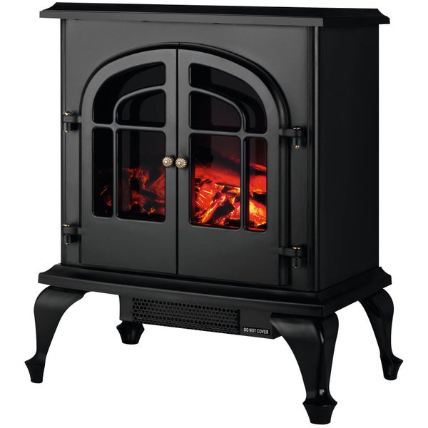Warmlite WL46015 Log effect Stove Fire - Black - 2000W