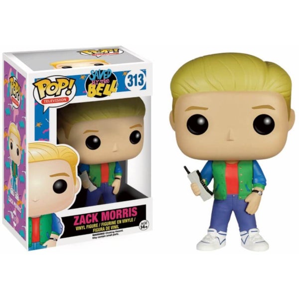 Saved By The Bell Zack Morris Funko Pop! Figuur