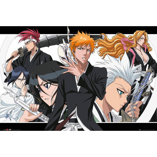 Bleach Collage Landscape - 24 x 36 Inches Maxi Poster