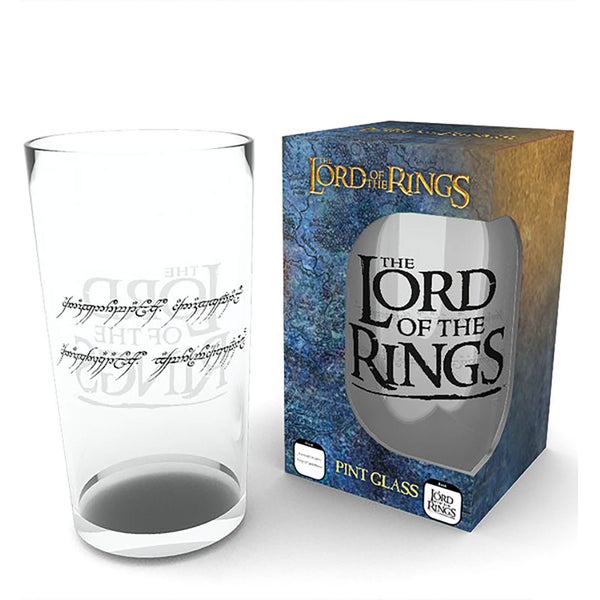 Lord of the Rings Pint Glass