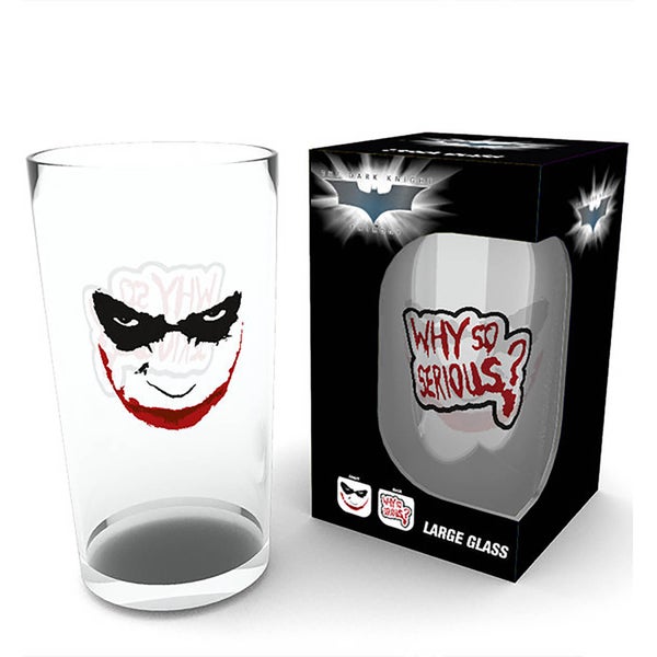DC Comics Batman The Dark Knight Serious - Pint Glass
