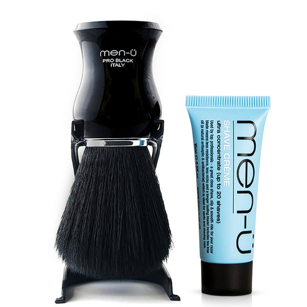 men-ü Pro Black Shaving Brush pędzel do golenia – czarny