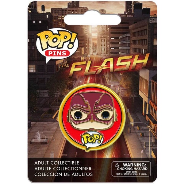 DC Comics Flash Pop! Pin Badge