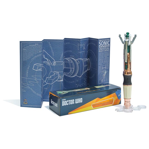 The Wand Company Doctor Who Twelfth Doctor's Sonic Screwdriver TV Remote