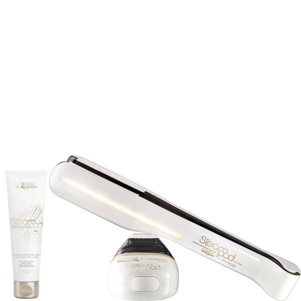 L'Oréal Professionnel Steampod 2.0 med Sensitised Cream (150 ml) - Brittisk stickkontakt