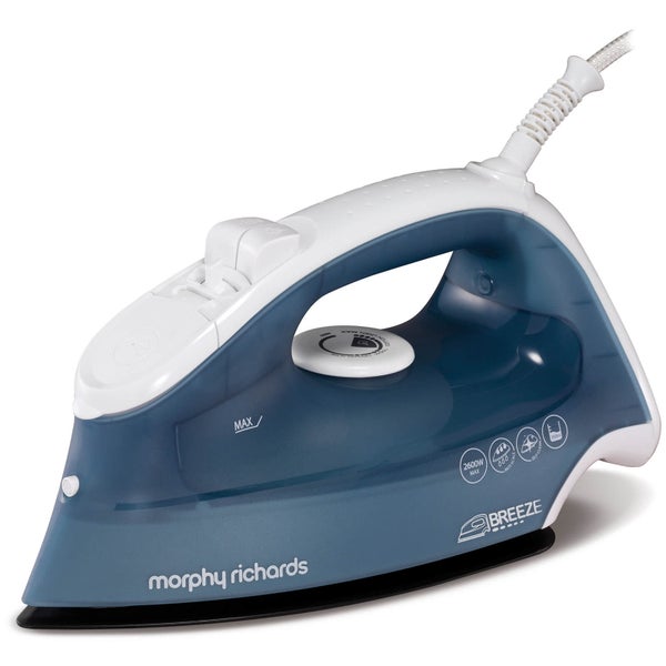 Morphy Richards 300251 Breeze Steam Iron with Ceramic Sole Plate - Grey - 2200W