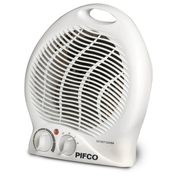 Pifco PE129 2000W Upright Fan Heater - White