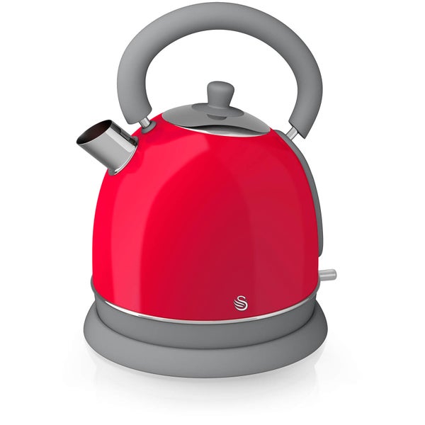 Swan SK261020RN Dome Kettle - Red - 1.8L