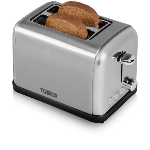 Tower T20002 2 Slice Toaster - Silver