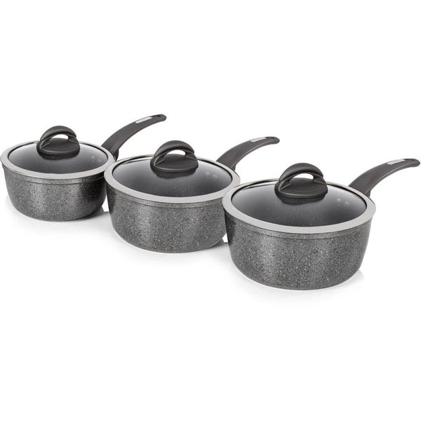 Tower T81212 3 Piece Forged Pan Set - Graphite - 18/20/22cm