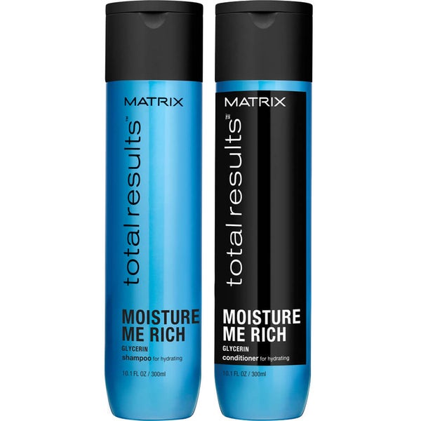 Шампунь и кондиционер для увлажнения волос Matrix Total Results Moisture Me Rich Shampoo and Conditioner (300 мл)