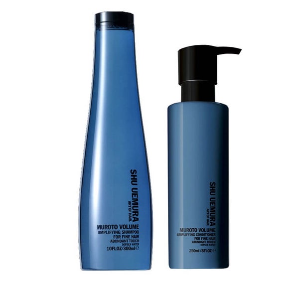 Shu Uemura Art Of Hair Muroto Volume Pure Lightness szampon (300 ml) i odżywka do włosów dodająca objętości (250 ml)