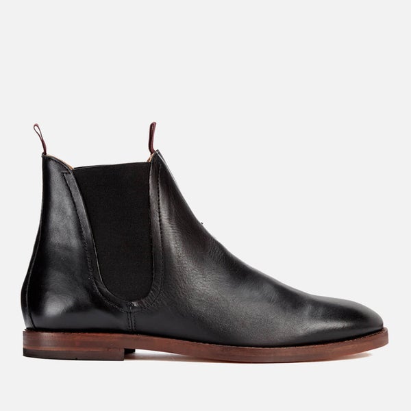 Hudson London Men's Tamper Leather Chelsea Boots - Black