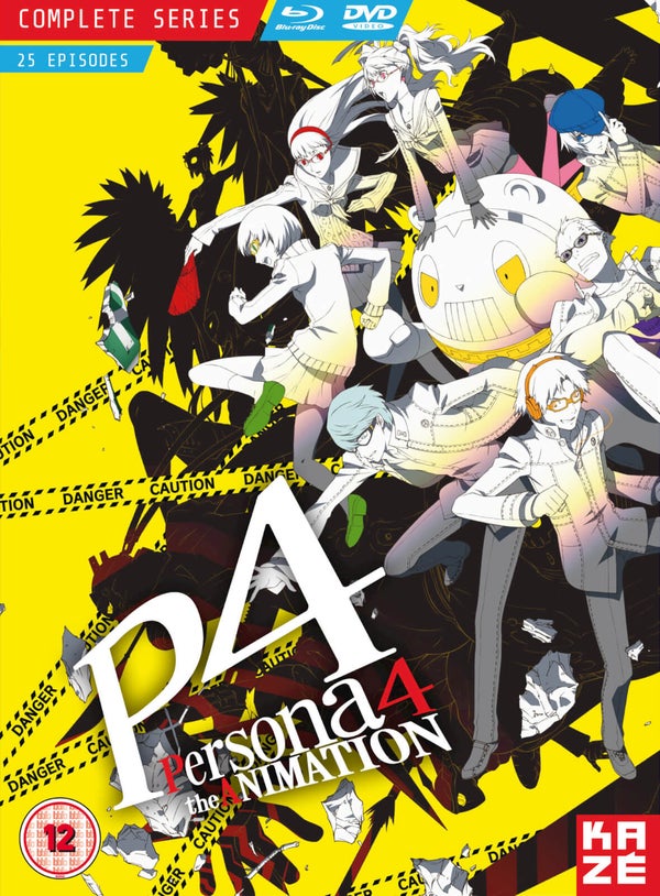 Persona 4 The Animation - Complete Season Box Set - Episodes 1-25 - Blu-ray/DVD Combo Pack