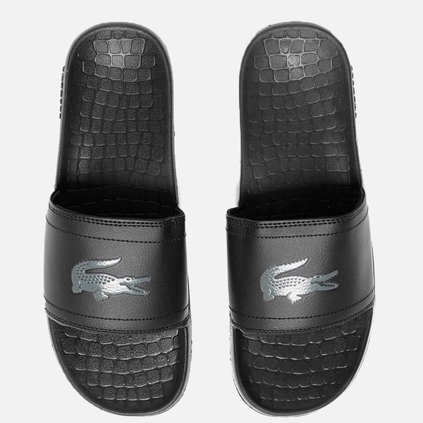 Lacoste Men's Frasier Slide Sandals - Black