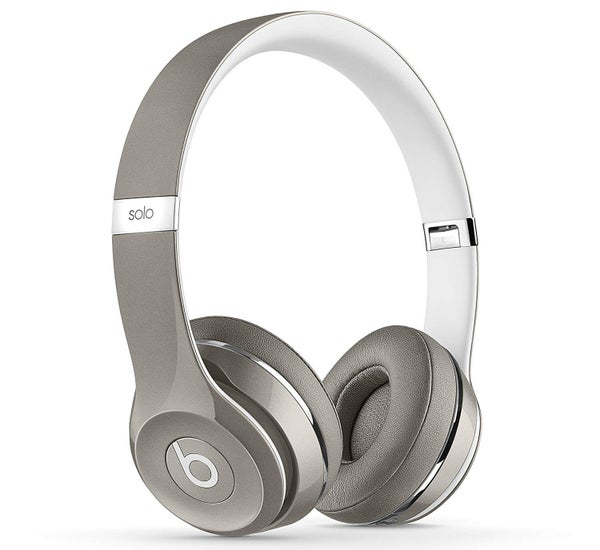 Beats by Dr. Dre: Solo2 Luxe Edition On-Ear Headphones - Silver