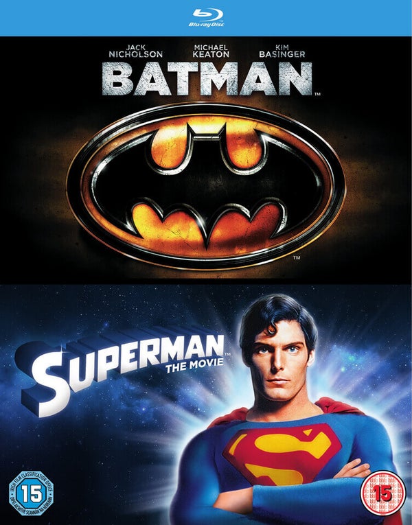 Batman en Superman Dubbelverpakking