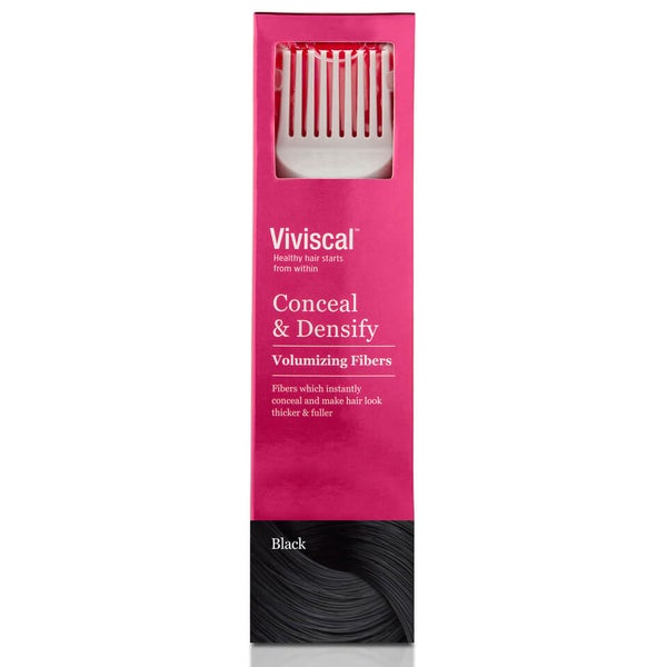 Viviscal Hair Thickening Fibres for Women -hoitopakkaus ‒ musta