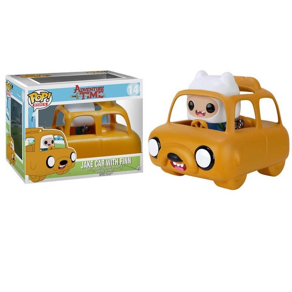 Figurine Pop! Adventure Time Jake Car et Finn