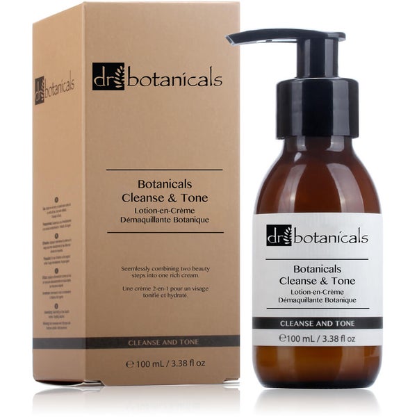 Dr Botanicals Cleanse and Tone Cream (100 ml)