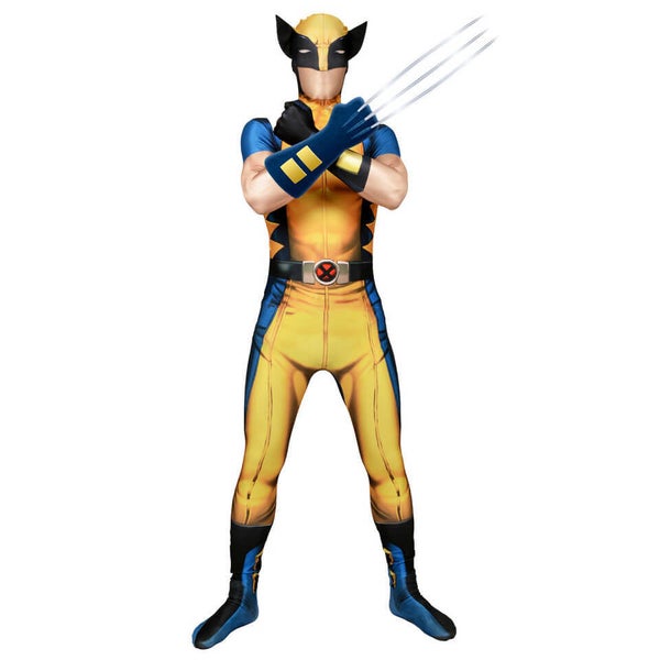 Morphsuit Deluxe Zapper Marvel Wolverine - Volwassene