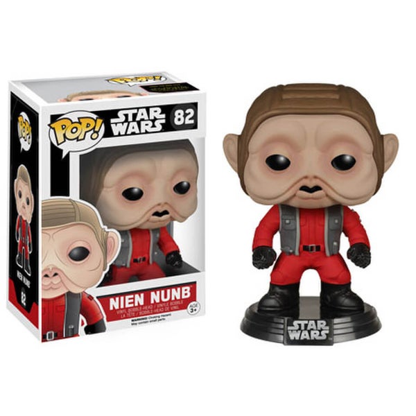 Star Wars The Force Awakens Nien Nunb Pop! Vinyl Bobble Head Figure