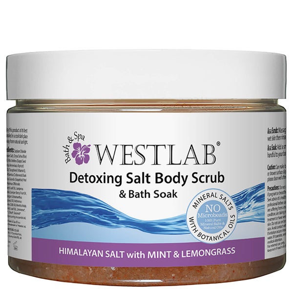 Westlab Detox Himalayan Salt Body Scrub -vartalon kuorintavoide