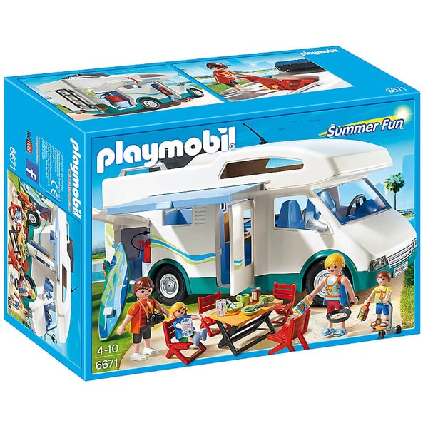 Famille avec camping-car Playmobil - (6671)