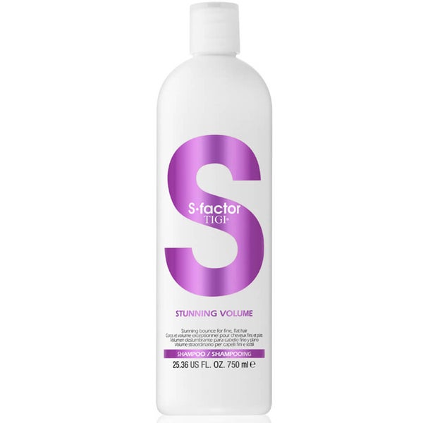 TIGI S-Factor Stunning Volume Shampoo 750ml (Worth $90)