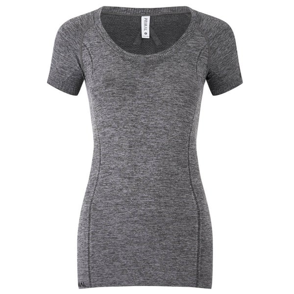 Primal Airespan Women's Knitted T-Shirt - Grey