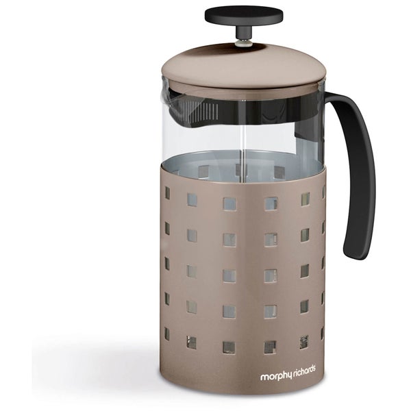 Morphy Richards 974651 8 Cup Cafetiere - Stone - 1000ml