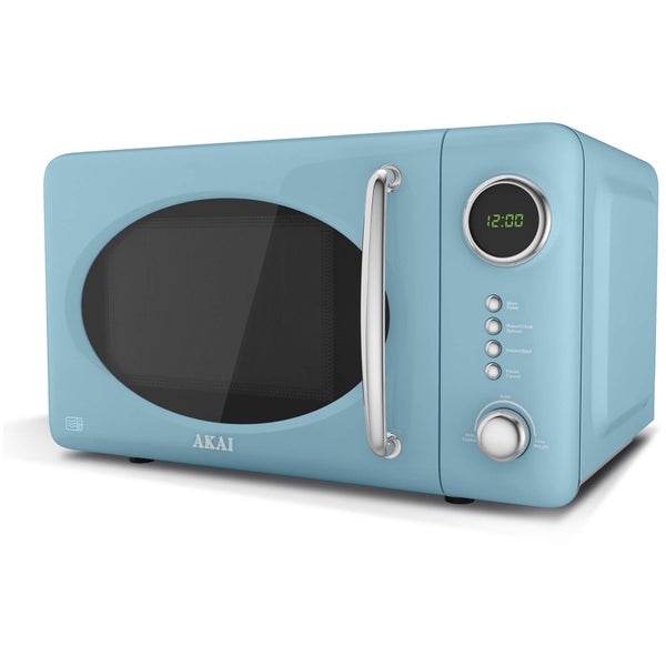 Akai A24006BL Digital Microwave - Blue - 700W