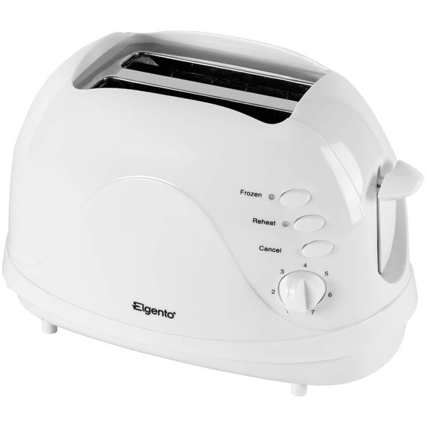 Elgento E20012 2 Slice Toaster - White