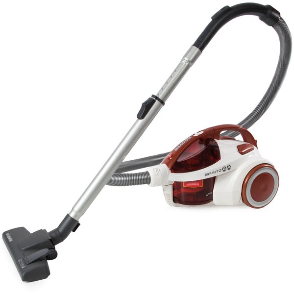 Hoover SE71SZ04001 Spritz Bagless Cyclinder Vacuum Cleaner - Red
