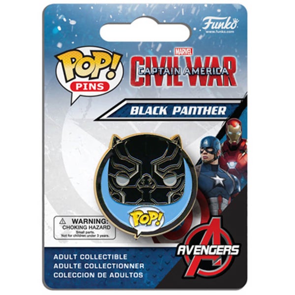 Captain America: Civil War Black Panther Pop! Pin Badge